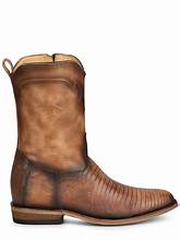 C3888 CORRAL MN SAN LIZARD EMBROIDERY & ZIPPER BOOT